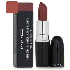 Mac - Lustreglass Lipstick - # 543 Posh Pit (Warm Rose Brown Nude) BNIB